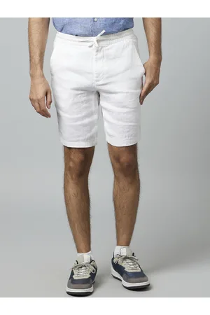 Celio Men Mid-Rise Linen Shorts