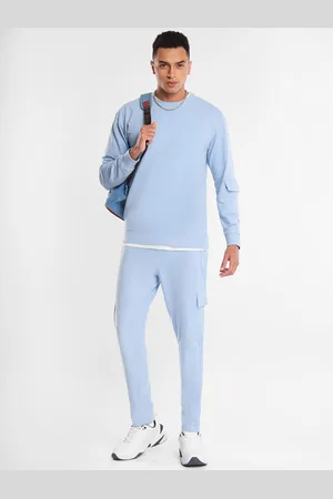 NOBERO Men Pure Cotton T-Shirt With Trousers Co-Ords
