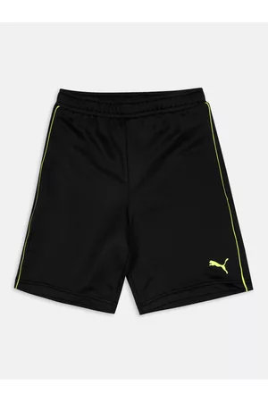 PUMA Boys Cricket Solid Knitted Youth Shorts