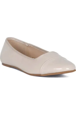 London Rag Women Beige Ballerinas