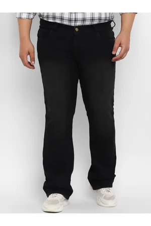 URBANO Men Mid-Rise Bootcut Stretchable Jeans
