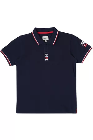 Pepe Jeans Boys Polo Collar Cotton T-shirt