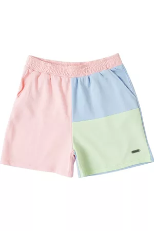 Pepe Jeans Girls Mid-Rise Colourblocked Cotton Shorts