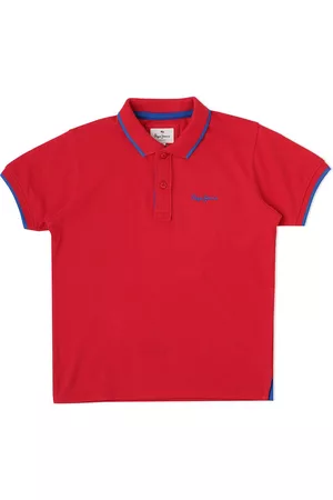 Pepe Jeans Boys Polo Collar Cotton T-shirt