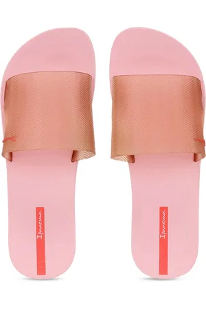 Ipanema Women Pink Printed Sliders