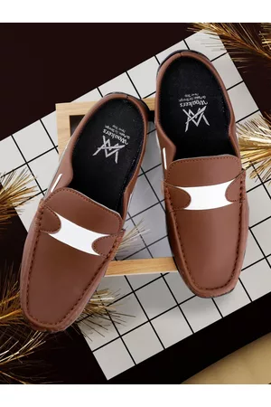 WOAKERS Men Waterproof Lining Comfort Insole Basics Mules