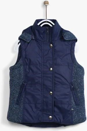Blue Giraffe Navy Blue Winter Jacket