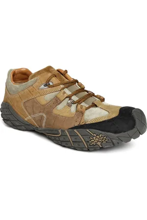 Woodland Men Brown Leather Casual Shoes
