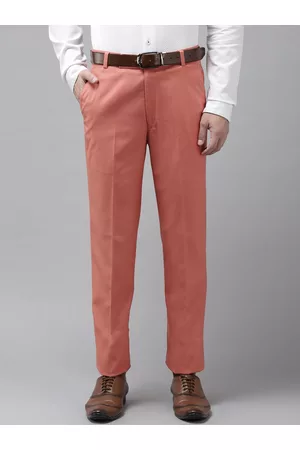 Buy Cotton County Premium Men Cream Coloured Trousers - Trousers for Men  627135 | Myntra