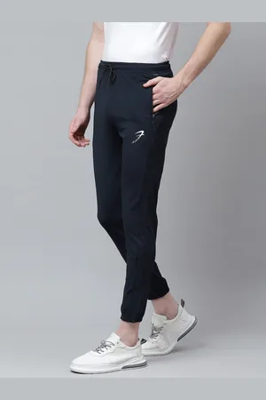 FUAARK Men Navy Blue Solid Slim Fit Training Joggers