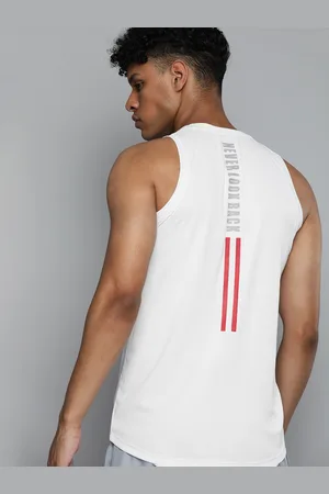 HRX Men Typography Printed Rapid-Dry Training Sports T-shirt