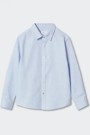 MANGO Boys Pure Cotton Casual Shirt