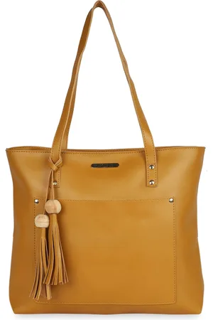 Bagsy Malone Brown PU Shopper Shoulder Bag