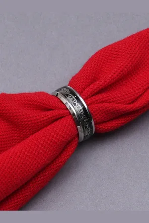 karatcart Men Silver Crown Design Band Ring