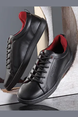 REFOAM Men Black Casual Sneakers
