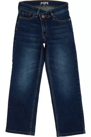 Pepe Jeans Girls Straight Fit High-Rise Light Fade Stretchable Jeans