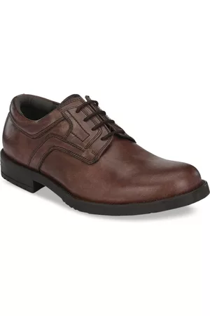CARLO ROMANO Men Brown Derbys