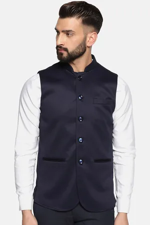 Tahvo Mandarin Collar Nehru Jacket