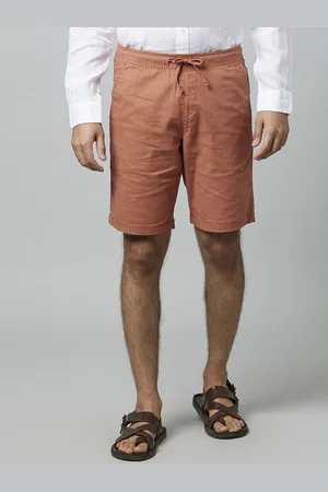 Celio Men Mid-Rise Knee Length Cotton Regular Shorts