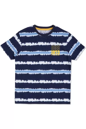 Pepe Jeans Boys Tie And Dyed Cotton T-shirt