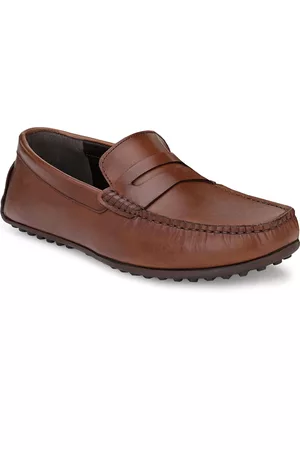 CARLO ROMANO Men Brown Driving Shoes