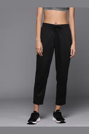 adidas Women Solid Essential 2.0 Aeroready Training Cropped Track Pants