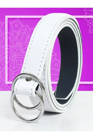 Kastner Women Slider Buckle Artifical Leather Belt