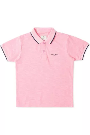 Pepe Jeans Boys Polo Collar Cotton T-shirt
