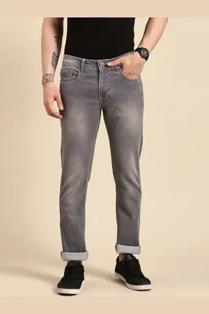 Being Human Men Slim Fit Heavy Fade Stretchable Jeans