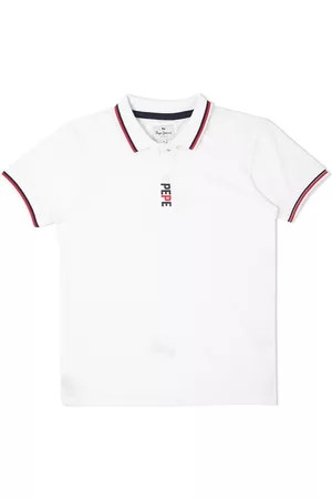 Pepe Jeans Boys Polo Collar Cotton T-shirt