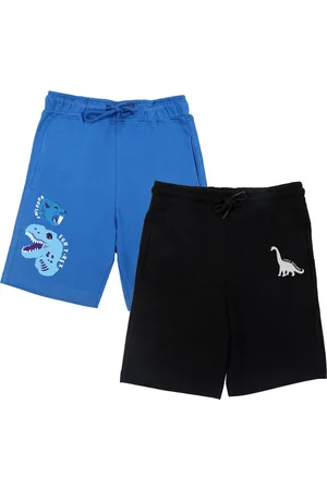 YK Boys Pack Of 2 Printed Casual Shorts