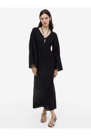 H&M Women Linen-Blend Dress