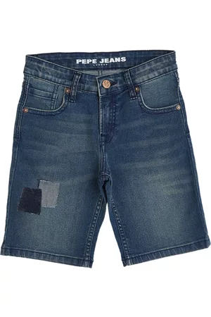 Pepe Jeans Boys Washed Slim Fit Denim Shorts