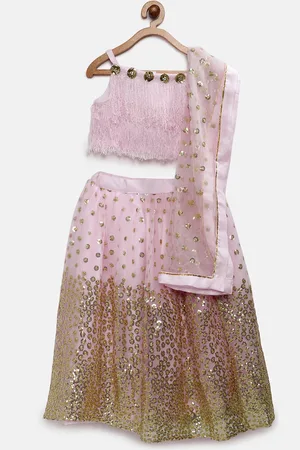 Fairies Forever Pink Ready to Wear Lehenga & Blouse with Dupatta