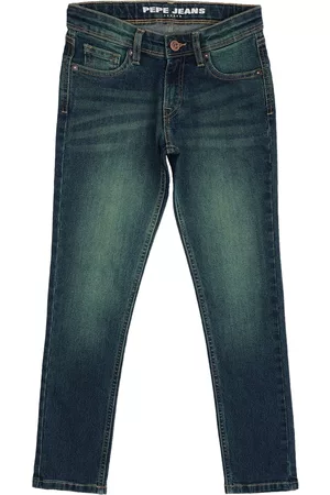 Pepe Jeans Boys Relaxed Fit Low Distress Heavy Fade Jeans