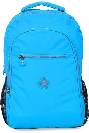 Tommy Bahama Crinkle Unisex Blue Solid Backpack