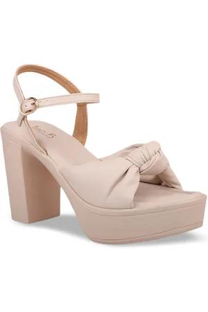 Inc 5 Knotted Detail Platform Heels