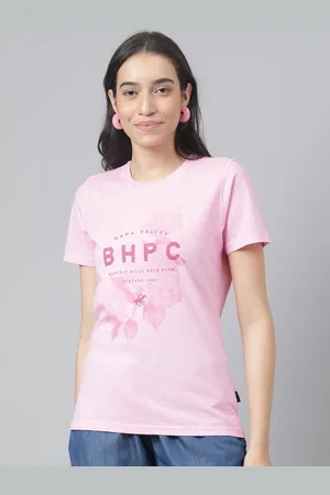Beverly Hills Polo Club Typography Printed Round Neck Cotton T-Shirt