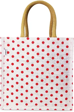 earthbags White Printed Eco-friendly Shopper Tote Bag