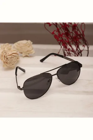 MARC LOUIS Aviator Sunglasses with Polarised and UV Protected Lens ML D8941 GREY SG