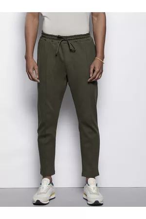 Boohoo Slim Tapered Fit Pure Cotton Trousers