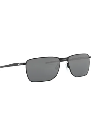 Oakley Men UV Protected Grey Lens Rectangle Sunglasses - 0OO414241420158