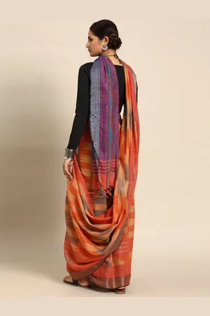 Taavi Printed Pure Cotton Bhagalpuri Saree