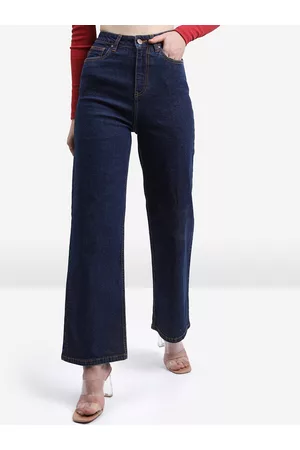 Ketch Women Flared High Rise Stretchable Jeans