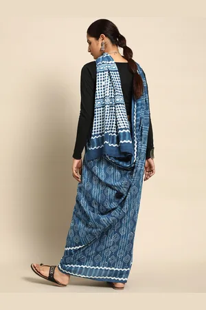 Taavi Printed Pure Cotton Saree