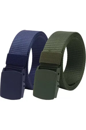 Kastner Men Set Of 2 Textured Wide Belt