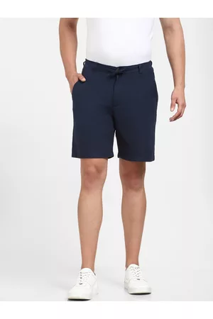 SELECTED SLHREGULAR-BRODY LIN Men Mid-Rise Cotton Regular Shorts