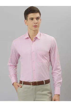 Richlook Men Pink Opaque Formal Shirt