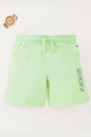 Ed-a-Mamma Boys Mid-Rise Cotton Shorts