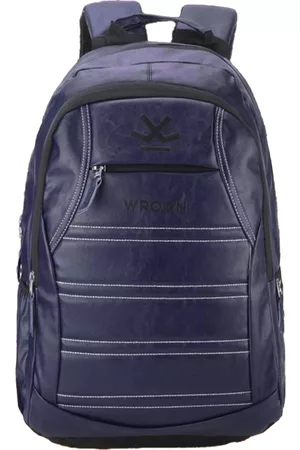 WROGN Brand Logo Laptop Backpack with Reflective Strip